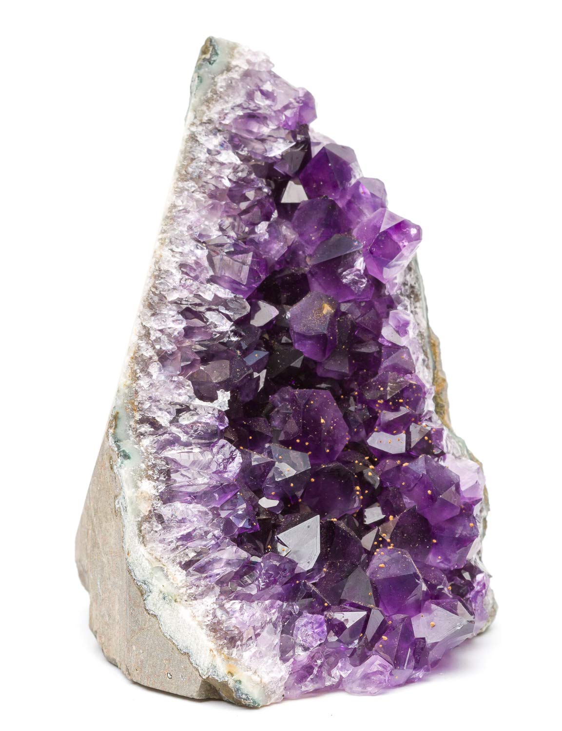 Amazon.com: DesertUSA Deep Purple Amethyst Crystal Clusters Cut